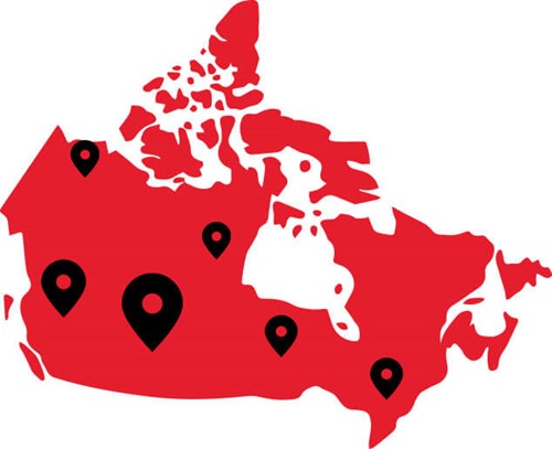 Canada map